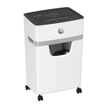 Niszczarka HP OneShred 10MC cięcie mikro 65 dB 22 cm biała