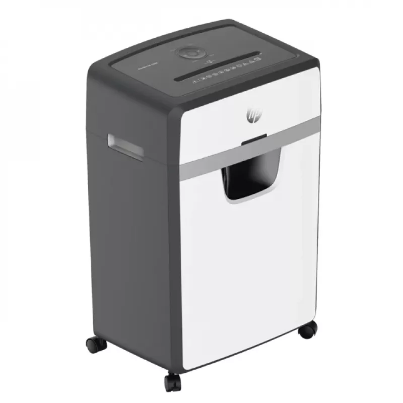 HP 2808 niszczarka do papieru Mikrocięcie 65 dB 22 cm Biały, Czarny