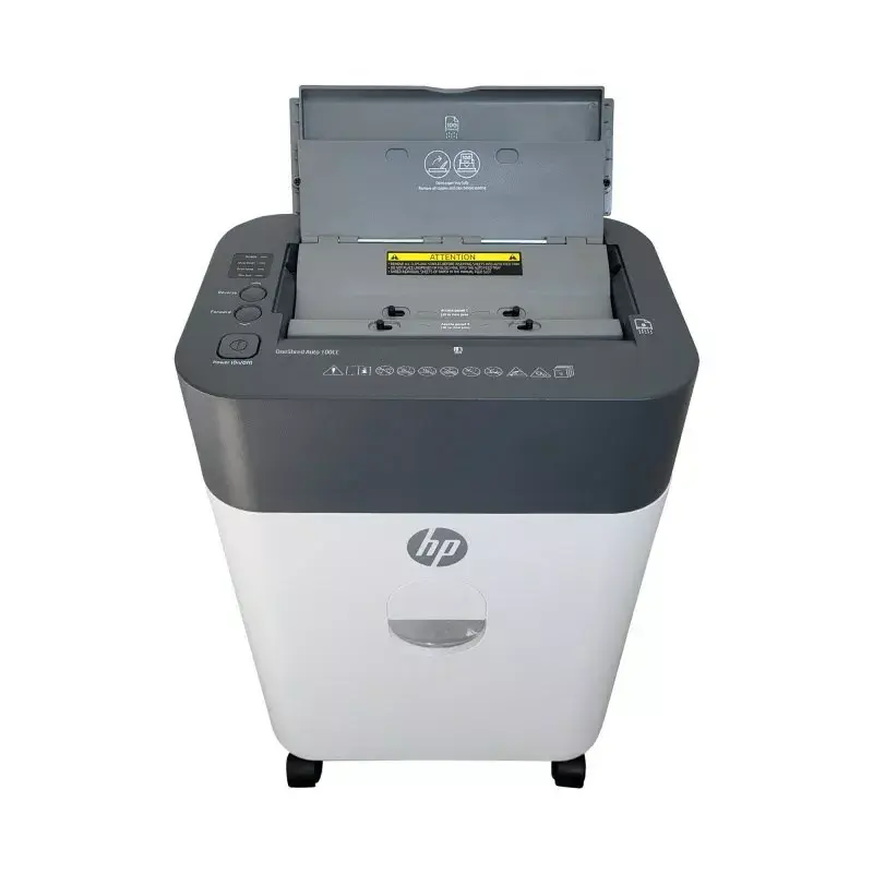 Niszczarka HP OneShred Auto 100CC Niszczenie krzyżowe 68 dB 22 cm Biały
