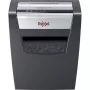 Niszczarka papieru REXEL Momentum X410 — ścinki cząsteczkowe P-4, 4 x 28 mm, pojemność 10 arkuszy, kosz 23 l, mechanizm przeciwzatarciowy