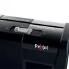 Niszczarka dokumentów REXEL Secure S5 — niszczarka paskowa, pojemność 5 arkuszy, cięcie 6 mm, kosz 10 l, poziom bezpieczeństwa P-2, czarny