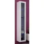 Gablota wisząca Cama Meble VIGO 180 przeszklona 1800×400×300 mm biały/biały połysk