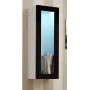Gablota wystawowa cama meble VIGO 90 — gablota ścienna 90×350×320 mm biały/czarny połysk