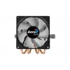 Chłodzenie CPU AEROCOOL Air Frost 4 — 4 rurki cieplne, wentylator 90 mm, TDP 125 W, aluminiowe żeberka, czarny