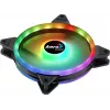 Aerocool DUO14 Wentylator PC 14cm ARGB LED podwójny pierścień antywibracyjny 6 pinów czarny