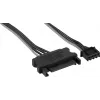 Aerocool MIRAGE12PRO Kit 3x wentylator PC 12cm ARGB 6 pinów Hub Cichy Czarny