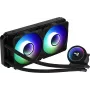 Aerocool MIRAGEL240 CPU Liquid Cooled 2x 12cm ARGB Fan TDP 400W Czarny