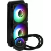 Aerocool MIRAGEL240 CPU Liquid Cooled 2x 12cm ARGB Fan TDP 400W Czarny