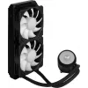 Aerocool MIRAGEL240 CPU Liquid Cooled 2x 12cm ARGB Fan TDP 400W Czarny