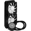 Aerocool MIRAGEL240 CPU Liquid Cooled 2x 12cm ARGB Fan TDP 400W Czarny