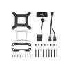 Aerocool MIRAGEL240 CPU Liquid Cooled 2x 12cm ARGB Fan TDP 400W Czarny