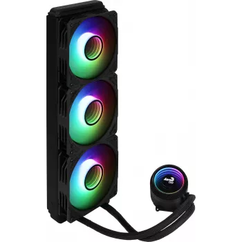 Aerocool MIRAGEL360 chłodzenie cieczą CPU 3x12cm wentylator ARGB TDP 550W czarny