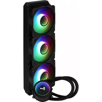 Aerocool MIRAGEL360 chłodzenie cieczą CPU 3x12cm wentylator ARGB TDP 550W czarny