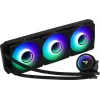 Aerocool MIRAGEL360 chłodzenie cieczą CPU 3x12cm wentylator ARGB TDP 550W czarny