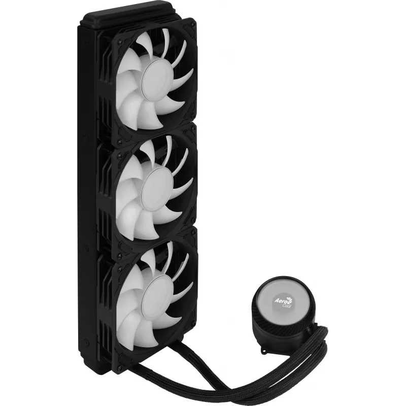 Aerocool MIRAGEL360 chłodzenie cieczą CPU 3x12cm wentylator ARGB TDP 550W czarny