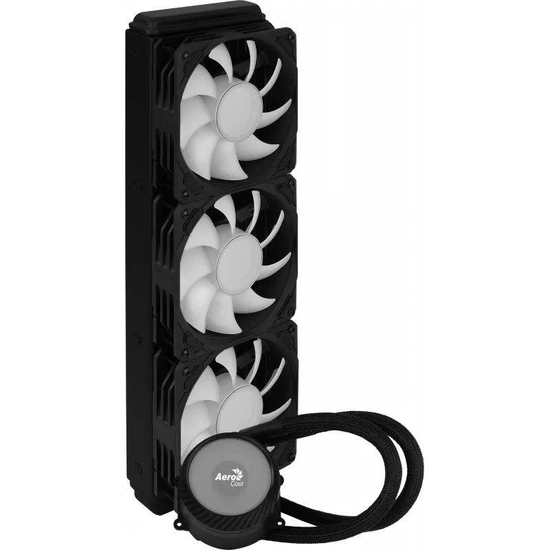 Aerocool MIRAGEL360 chłodzenie cieczą CPU 3x12cm wentylator ARGB TDP 550W czarny