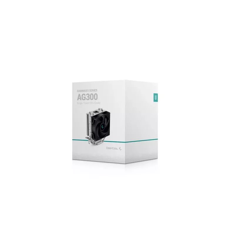 DEEPCOOL Ag300 ChIPSet chłodzenie powietrzne 9.2 cm - czarny/metaliczny