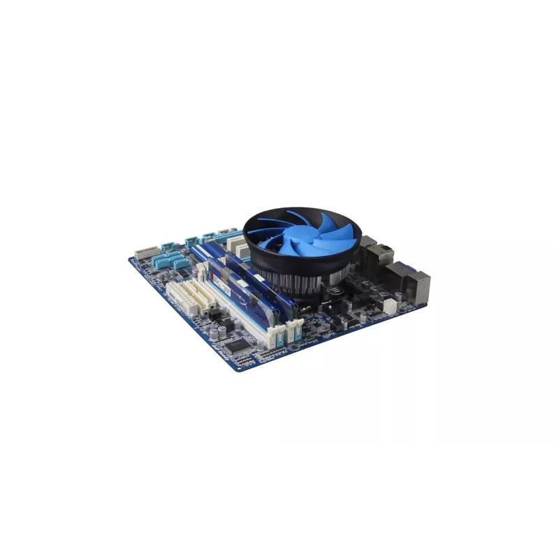 Chłodzenie procesora DEEPCOOL Gamma Archer 12 cm aluminiowe - czarno-niebieskie