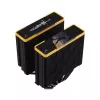Chłodzenie powietrzne DeepCool AK620 Zero Dark Zoria 12 cm Czarny Żółty