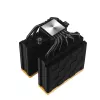 Chłodzenie powietrzne DeepCool AK620 Zero Dark Zoria 12 cm Czarny Żółty