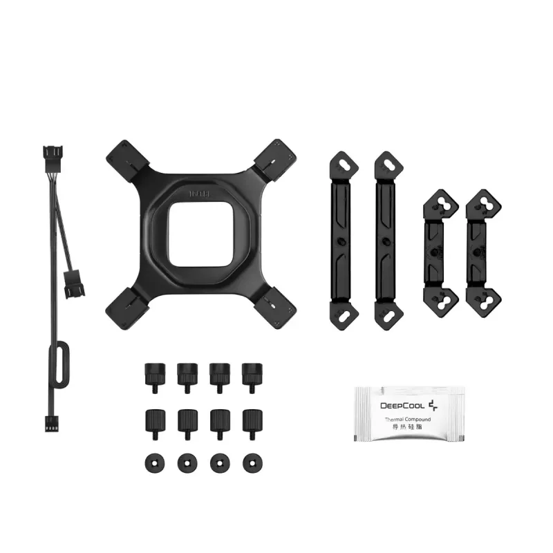 Chłodzenie powietrzne DeepCool AK620 Zero Dark Zoria 12 cm Czarny Żółty