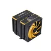 Chłodzenie powietrzne DeepCool AK620 Zero Dark Zoria 12 cm Czarny Żółty