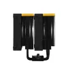 Chłodzenie powietrzne DeepCool AK620 Zero Dark Zoria 12 cm Czarny Żółty