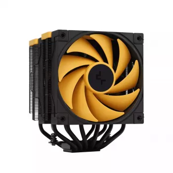 Chłodzenie powietrzne DeepCool AK620 Zero Dark Zoria 12 cm Czarny Żółty