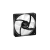 Wentylator obudowy 120 mm DeepCool RF120 — biało-czarny, 120×25 mm, 4-pin PWM, diody LED RGB, łożysko hydrodynamiczne