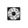 Wentylator obudowy 120 mm DeepCool RF120 — biało-czarny, 120×25 mm, 4-pin PWM, diody LED RGB, łożysko hydrodynamiczne