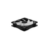 Wentylator obudowy 120 mm DeepCool RF120 — biało-czarny, 120×25 mm, 4-pin PWM, diody LED RGB, łożysko hydrodynamiczne