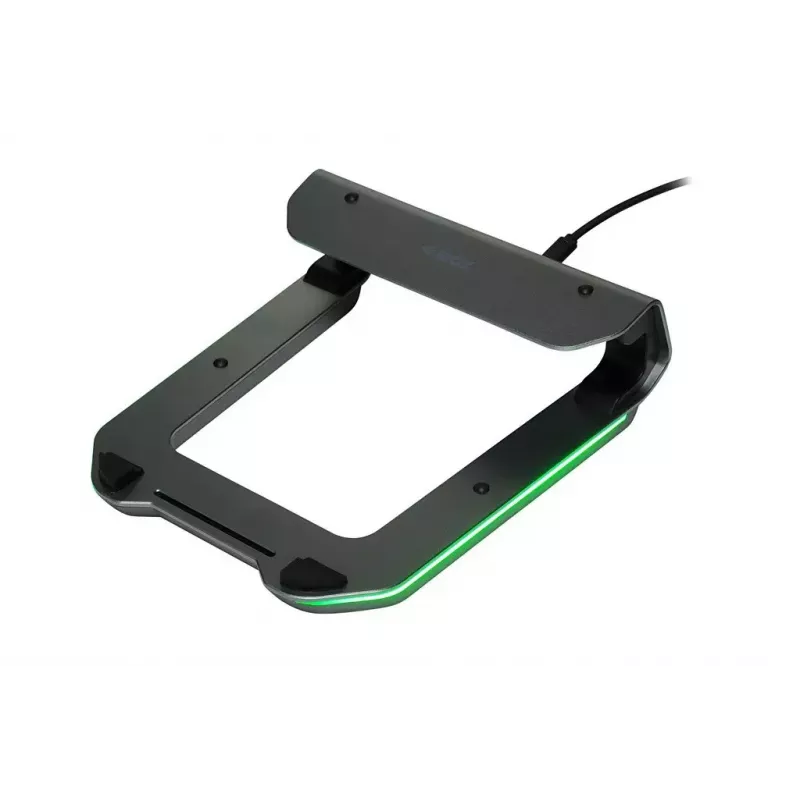Podstawka chłodząca do laptopa IBOX NC06 do 17,3 cala – aluminiowa, regulowana wysokość, 4 porty USB, ciche wentylatory