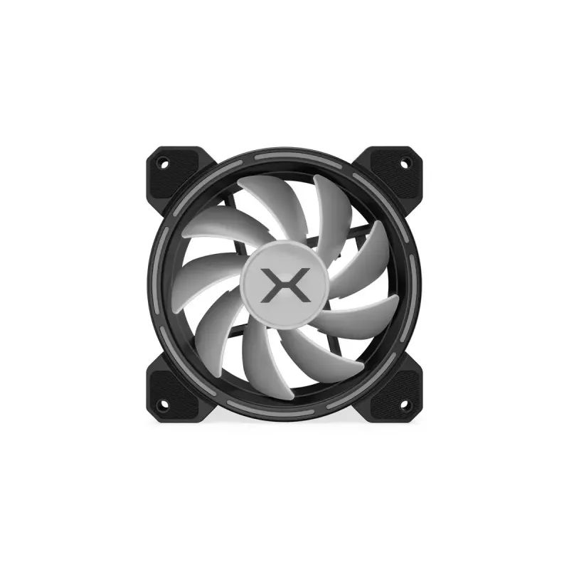 Wentylator obudowy KRUX KRX0067 120mm ARGB LUNAR 120, 1200 RPM, łożysko hydrauliczne, 12 V, 5 V LED, złącze 3-pin, antywibracyjny