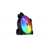 Wentylator obudowy KRUX KRX0067 120mm ARGB LUNAR 120, 1200 RPM, łożysko hydrauliczne, 12 V, 5 V LED, złącze 3-pin, antywibracyjny