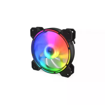 Wentylator obudowy KRUX KRX0067 120mm ARGB LUNAR 120, 1200 RPM, łożysko hydrauliczne, 12 V, 5 V LED, złącze 3-pin, antywibracyjny