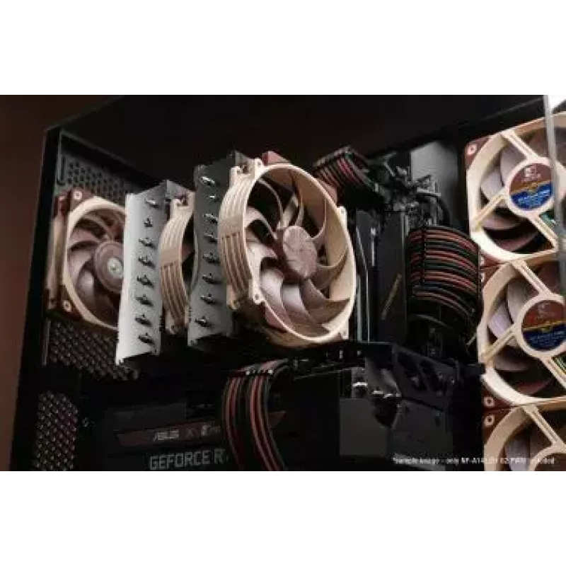 Wentylator PC 14 cm Noctua NF-A14X25R G2 PWM, 140 x 25 mm, 12 V, 1500 obr./min, 155,6 m³/h, 2,56 mmH2O
