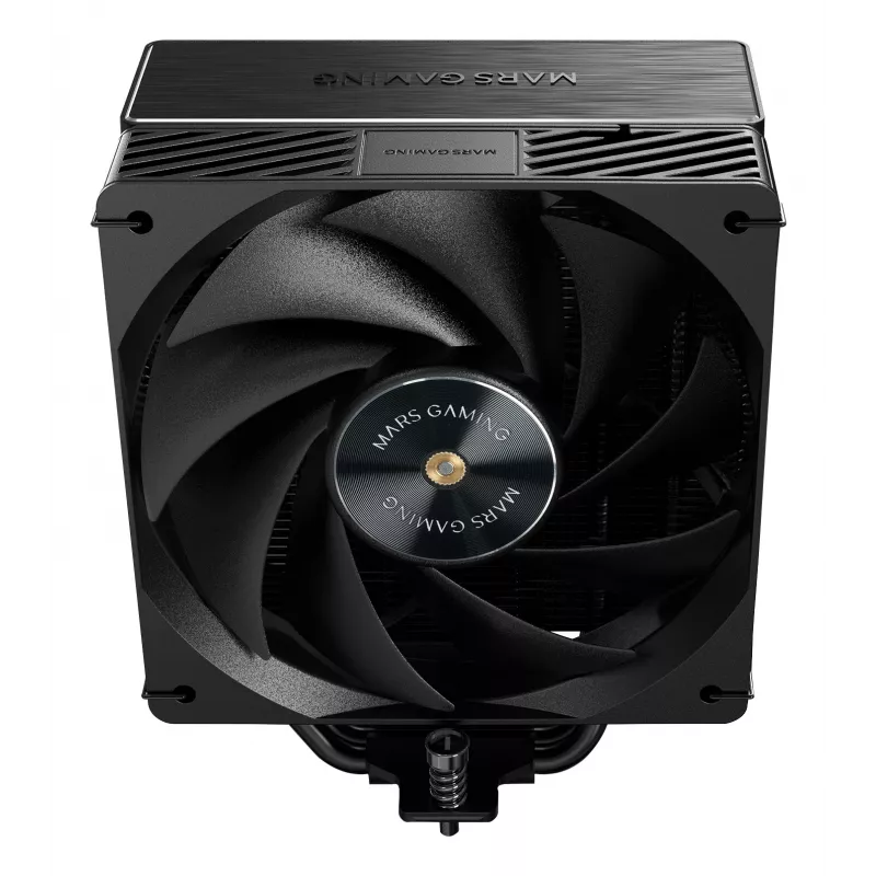 Mars Gaming MCPUX5 komputerowy system chłodzenia Procesor Chłodzenie powietrzne 12 cm Czarny 1 szt.
