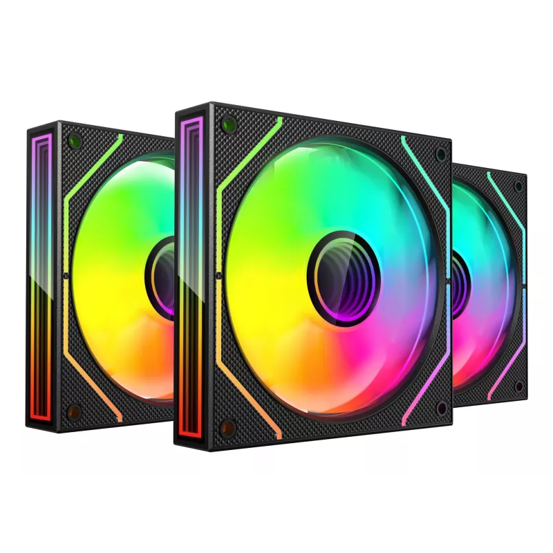 Mars Gaming MF3DPROKIT system chłodzenia komputera Obudowa komputera Wentylator 12 cm Czarny