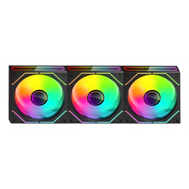 Mars Gaming MF3DPROKIT system chłodzenia komputera Obudowa komputera Wentylator 12 cm Czarny