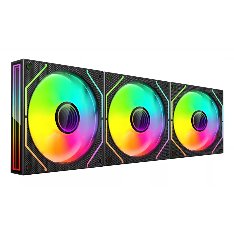 Mars Gaming MF3DPROKIT system chłodzenia komputera Obudowa komputera Wentylator 12 cm Czarny