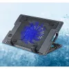 Podstawka pod notebook Techly z podkładką chłodzącą do notebooków do 17.3 cala