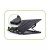 Podstawka pod notebook Techly z podkładką chłodzącą do notebooków do 17.3 cala
