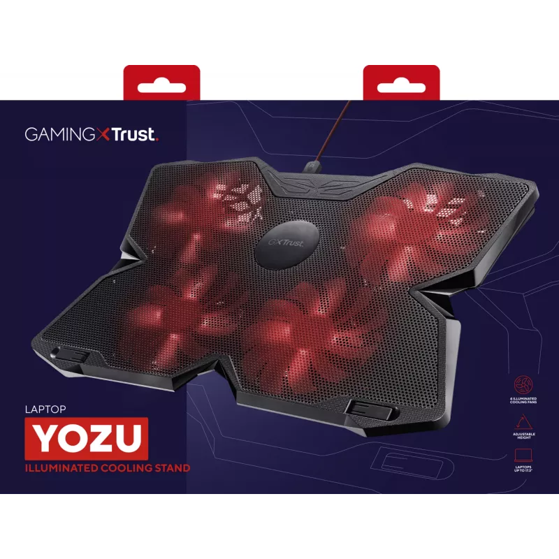 Podstawka chłodząca do laptopa Trust GXT 278 43,9 cm (17,3 cala) Czarny