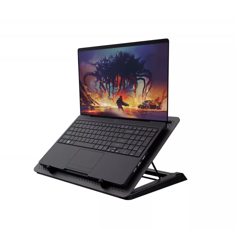 Trust GXT 1125 Quno Podstawka pod laptopa Czarny 43,2 cm (17 cali)