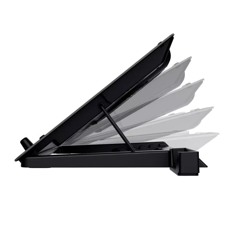 Trust GXT 1125 Quno Podstawka pod laptopa Czarny 43,2 cm (17 cali)