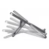 Podstawka pod laptopa TRUST Macy składana aluminiowa, szara — wysokość 280 mm, podstawa 23×46 mm, udźwig 20 kg