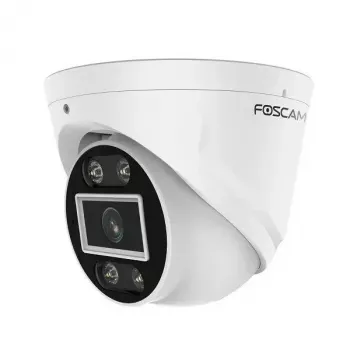 Kamera IP bezpieczeństwa Foscam T5EP 5MP PoE kopułowa, 3072×1728, obiektyw 4 mm, PoE (IEEE 802.3af), IP66, zasięg nocny 20 m, microSD do 256 GB