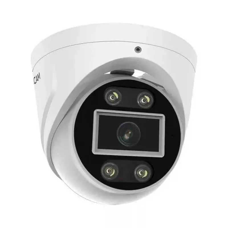 Kamera IP bezpieczeństwa Foscam T5EP 5MP PoE kopułowa, 3072×1728, obiektyw 4 mm, PoE (IEEE 802.3af), IP66, zasięg nocny 20 m, microSD do 256 GB