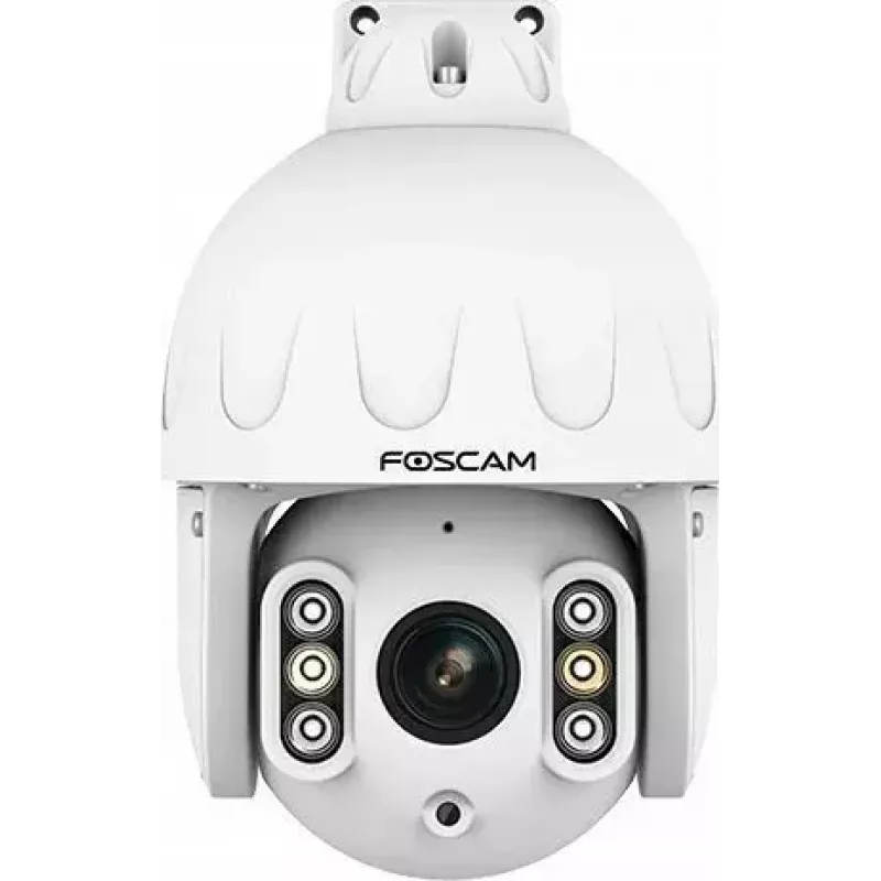 Kamera bezpieczeństwa IP PTZ Foscam SD8EP — 8 MP, 4-krotny zoom optyczny, 6-krotny cyfrowy, obrót 355°, nachylenie 90°, IP66, zewnętrzna, biała