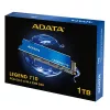 SSD M.2 ADATA LEGEND 710 1 TB PCIe 3.0 NVMe — odczyt 2400 MB/s, zapis 1800 MB/s, 3D NAND, 2280